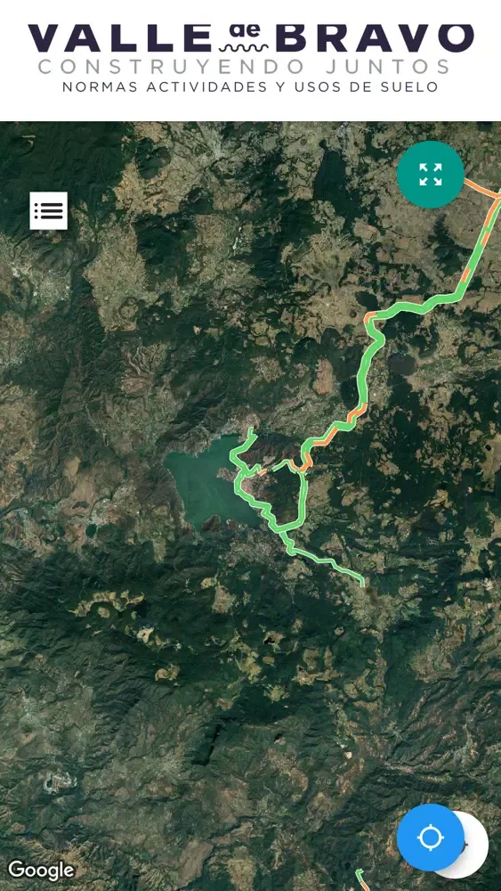 Capturas de tela do Uso de Suelo Valle de Bravo