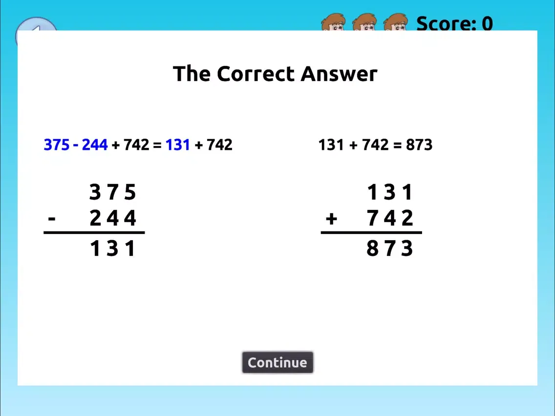 Learn Add & Subtract iPad 应用截图