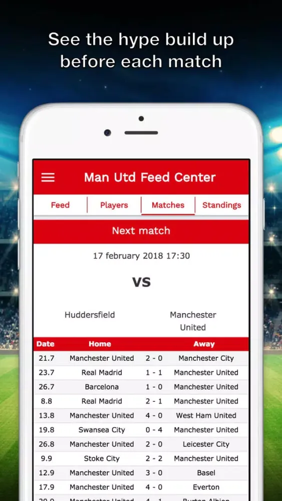 Feed Center for Man Utd News स्क्रीनशॉट