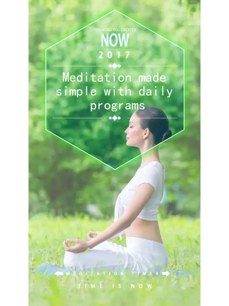 Meditation Timer-Mindfulness Let you sleep better iPad  स्क्रीनशॉट