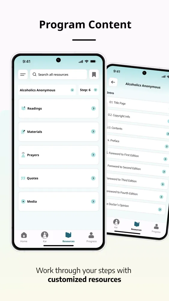 OpenRecovery: Addiction Help Screenshots