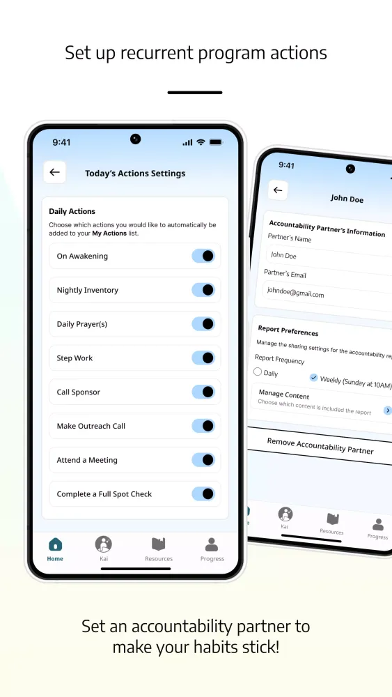 OpenRecovery: Addiction Help Screenshots