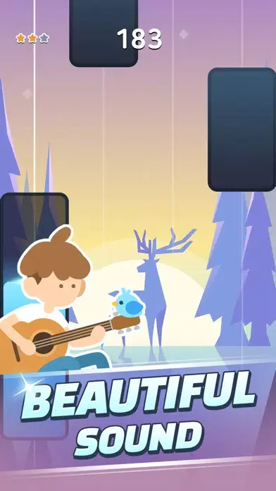 Capturas de pantalla de Healing Tiles P：Guitar & Piano