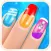 A Best Friends Sleepover Nail Salon Maker - Free Games