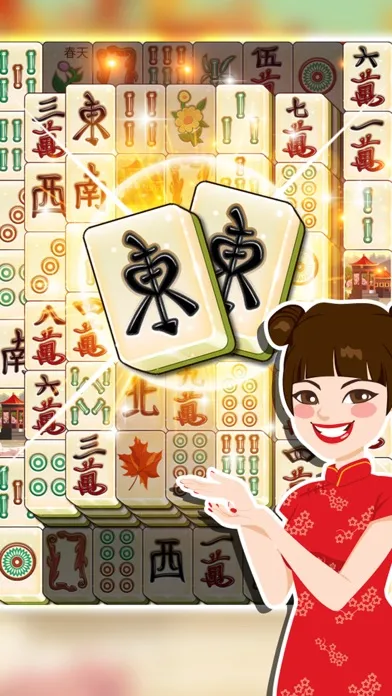 Chinese Fall Mahjong -  Quest Of Majong Trails سکرین شاٹس