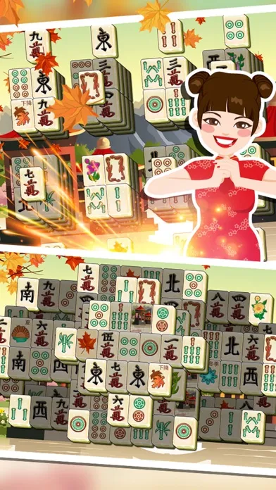 Chinese Fall Mahjong -  Quest Of Majong Trails سکرین شاٹس