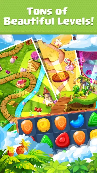 Cookie Match-3 Frenzy : Puzzle Crunching Paradise應用截圖