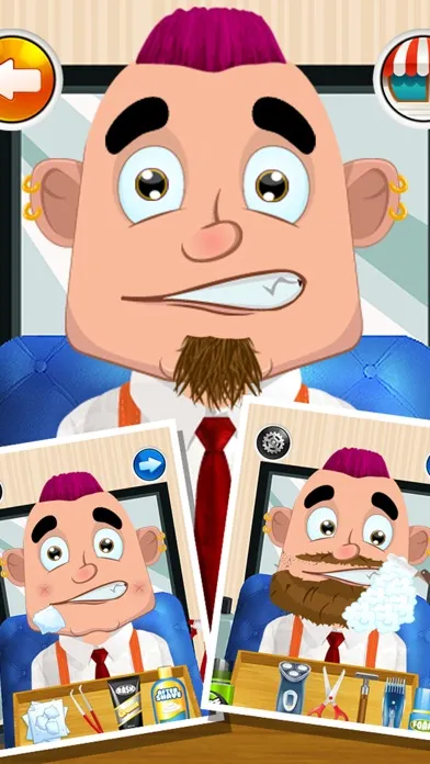 ภาพหน้าจอของ Crazy Shave Salon - Beard Makeover