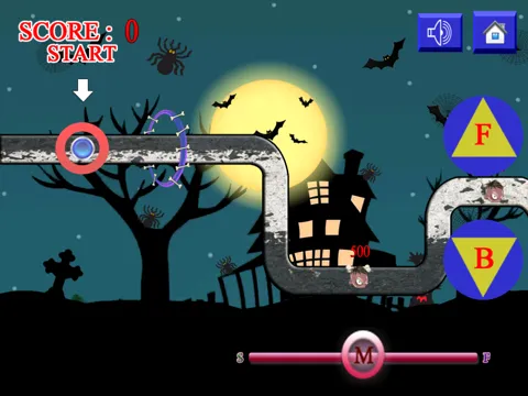 ภาพหน้าจอของ Don't Touch Zombie - Free Halloween Fun Skill Games iPad 