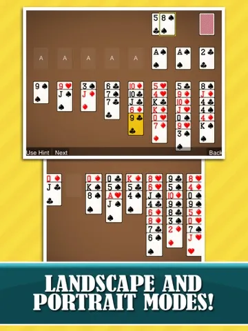 تصاویر Forty Thieves Solitaire Free Card Game Classic Solitare Solo iPad 