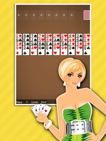 تصاویر Forty Thieves Solitaire Free Card Game Classic Solitare Solo iPad 