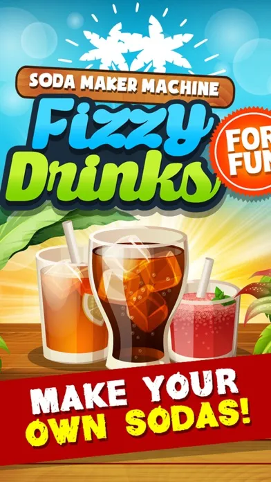 Tangkapan layar Frozen Soda Maker -  Icy Cola Mania For Kids