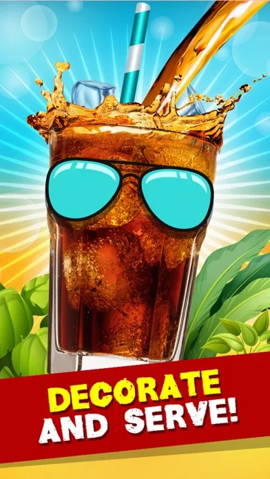 Tangkapan layar Frozen Soda Maker -  Icy Cola Mania For Kids