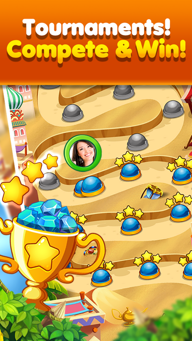 Gem Drop: Match-3 Puzzle Mania স্ক্রিনশট