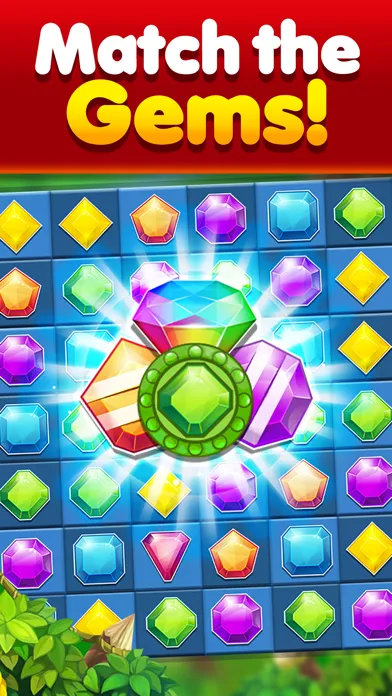 Gem Drop: Match-3 Puzzle Mania 스크린샷