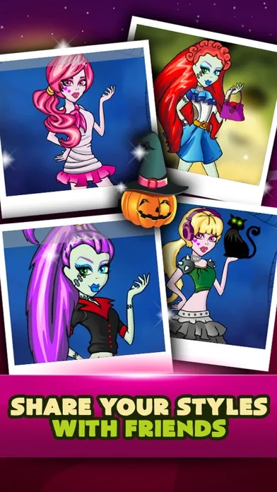 Princess Monster Makeover Salon Crazy Style Girl Dress Up स्क्रीनशॉट