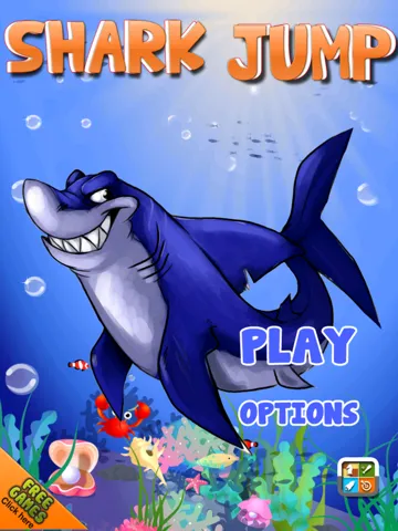 Ảnh chụp màn hình của A Shark Jump Free Game - Underwater Bubble Attack of the Submarines Adventure iPad 