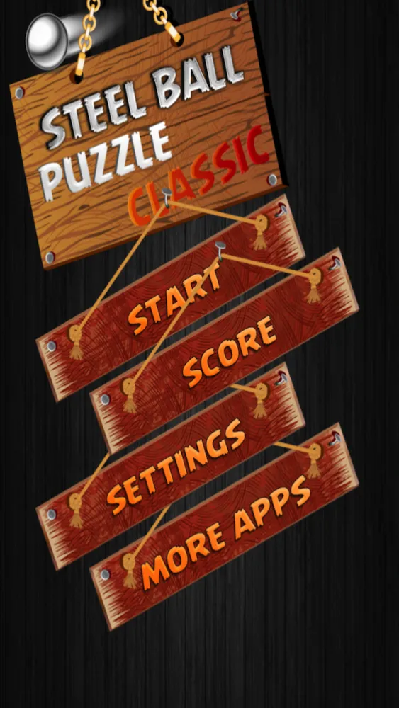 A Steel Ball Puzzle Classic Free Skill Game سکرین شاٹس