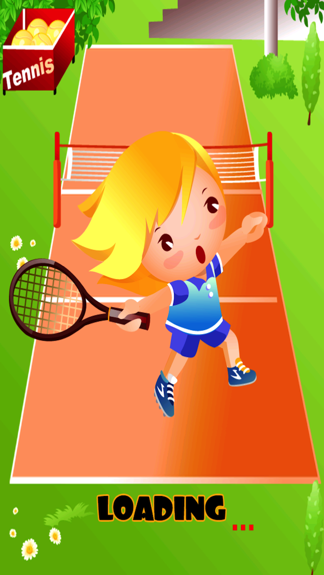 Capturas de tela do A Tennis Quick Match 3d Sports Skill Games for Free!