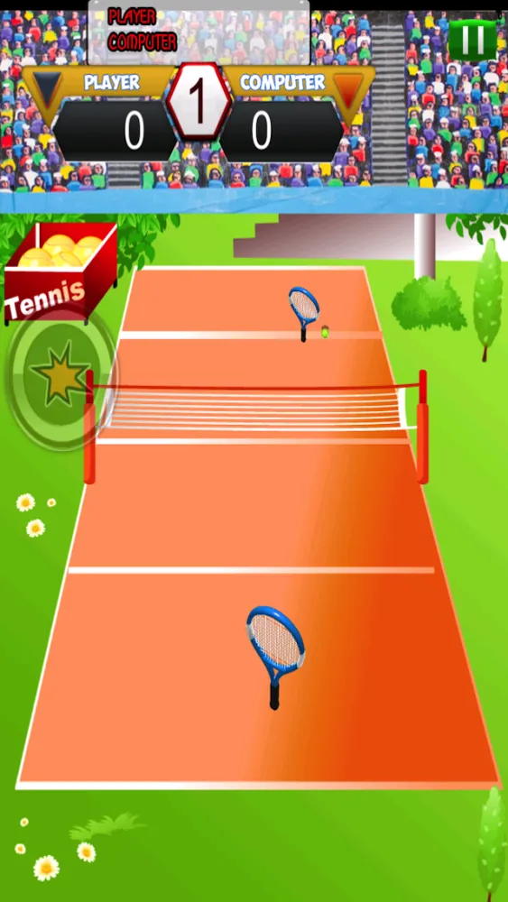 A Tennis Quick Match 3d Sports Skill Games for Free! स्क्रीनशॉट