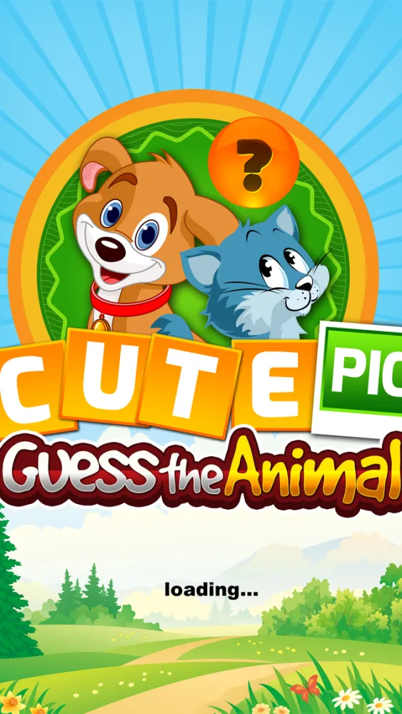 Tangkapan layar Cute Pic Guess The Animal - Free Words and Picture Photo Family Guessing Puzzle Quiz Fun