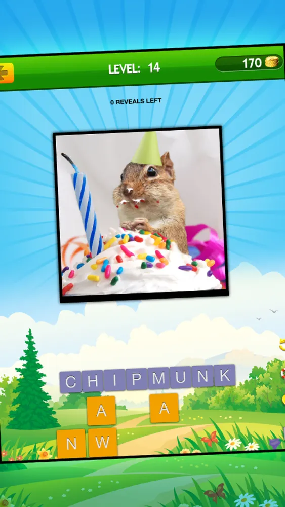Tangkapan layar Cute Pic Guess The Animal - Free Words and Picture Photo Family Guessing Puzzle Quiz Fun