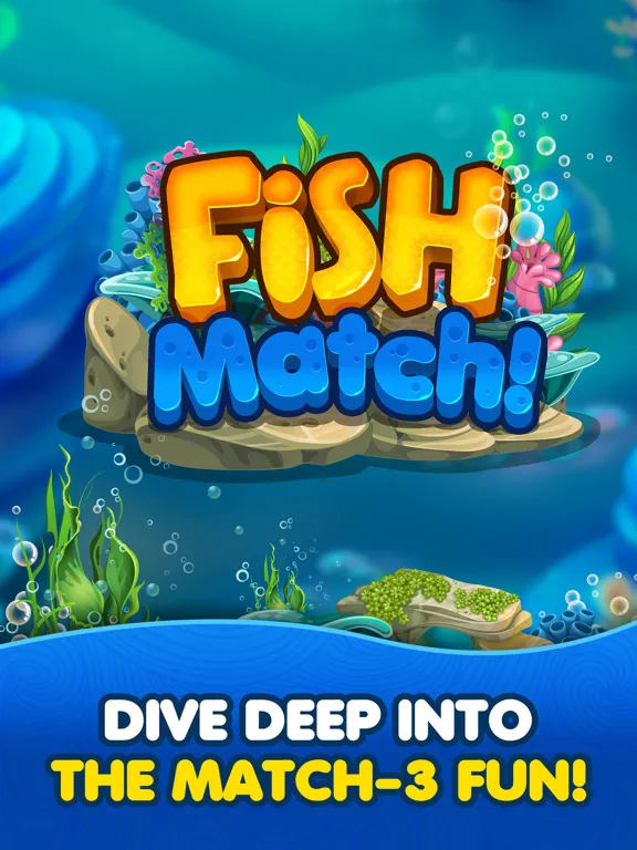 Fish Match! Aquarium Pop Mania iPad  Screenshots