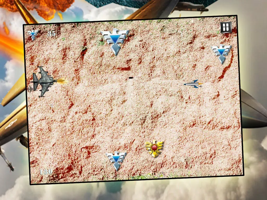 Air Combat Jet War Free iPad  Screenshots