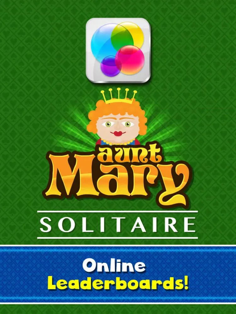 Ảnh chụp màn hình của Aunt Mary Solitary Fun Card Solitaire Game Free iPad 