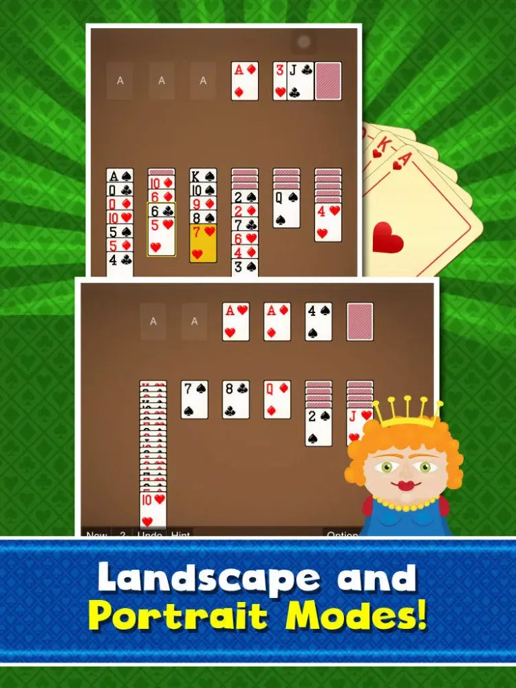 Ảnh chụp màn hình của Aunt Mary Solitary Fun Card Solitaire Game Free iPad 