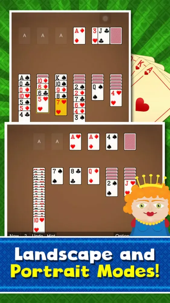 Ảnh chụp màn hình của Aunt Mary Solitary Fun Card Solitaire Game Free
