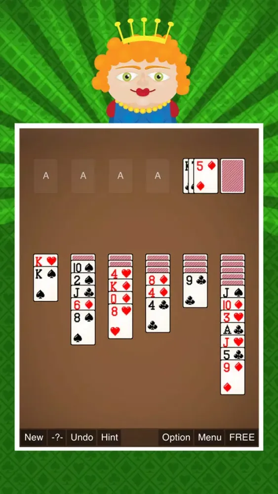 Ảnh chụp màn hình của Aunt Mary Solitary Fun Card Solitaire Game Free