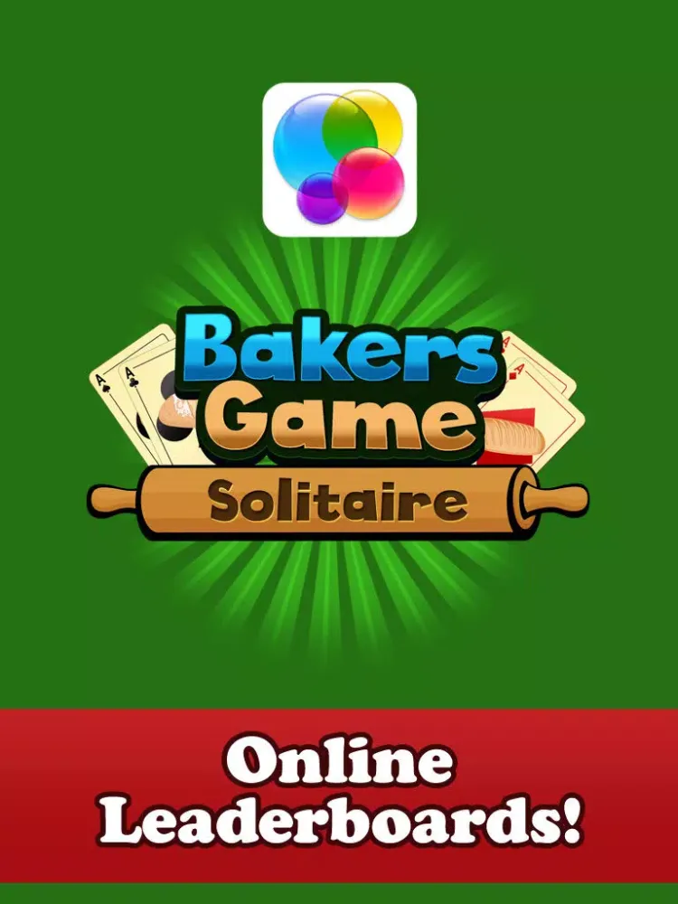 Bakers Game Solitaire Free Card Game Classic Solitare Solo iPad  Screenshots
