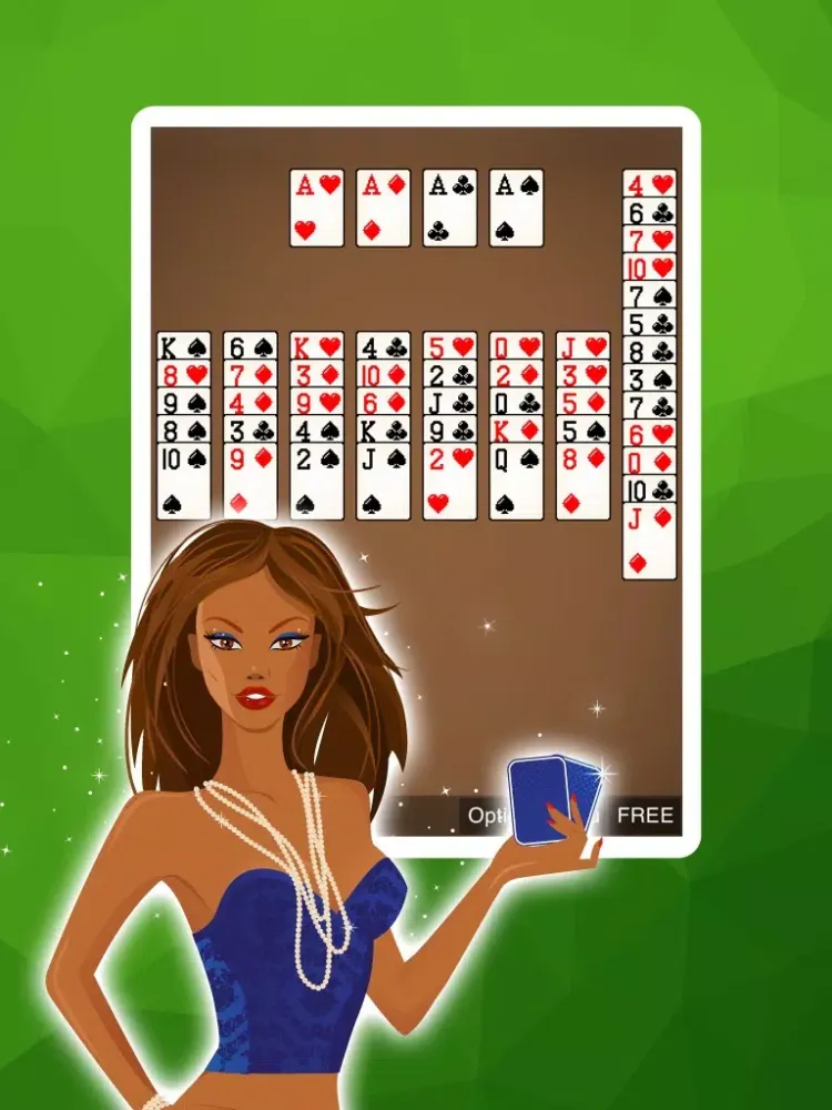 Zrzuty ekranu Brigade Solitaire Free Card Game Classic Solitare Solo iPad 