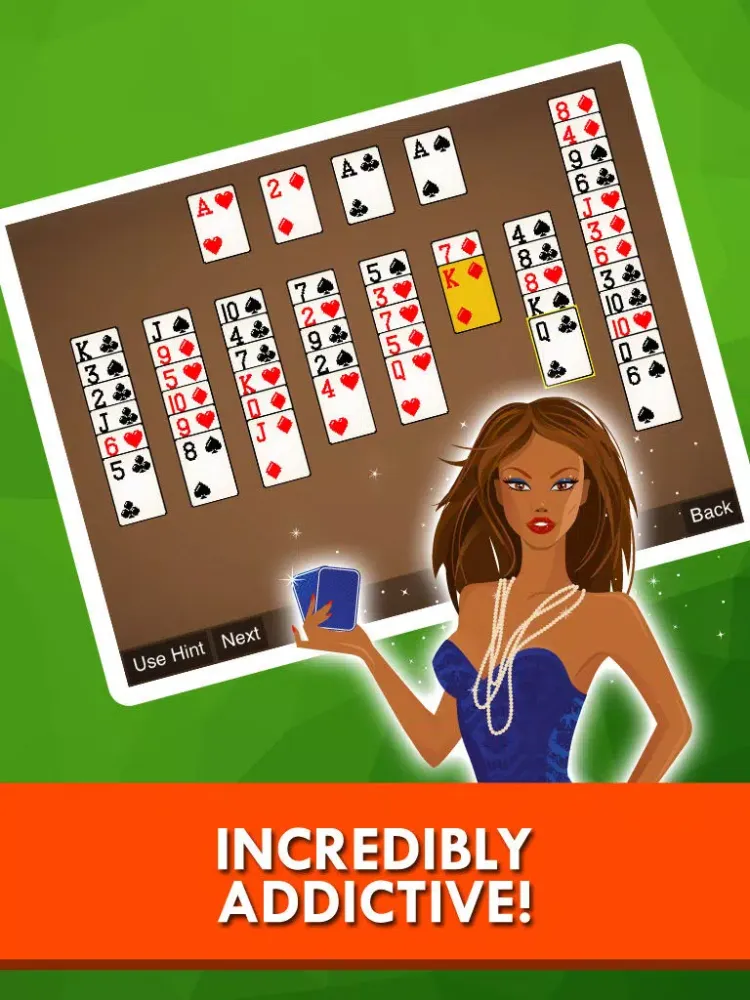Zrzuty ekranu Brigade Solitaire Free Card Game Classic Solitare Solo iPad 