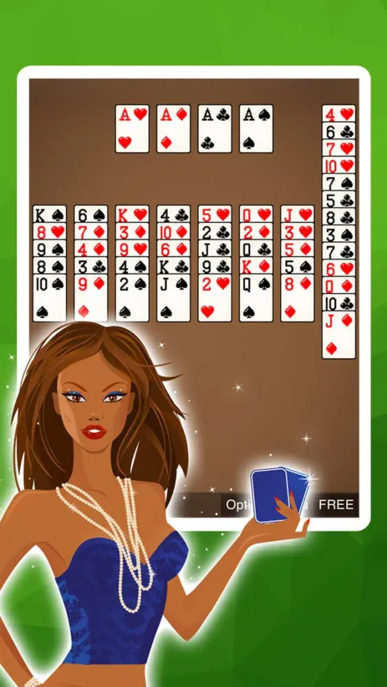 Zrzuty ekranu Brigade Solitaire Free Card Game Classic Solitare Solo