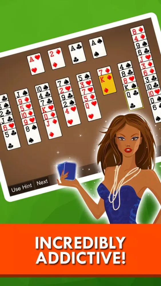 Zrzuty ekranu Brigade Solitaire Free Card Game Classic Solitare Solo