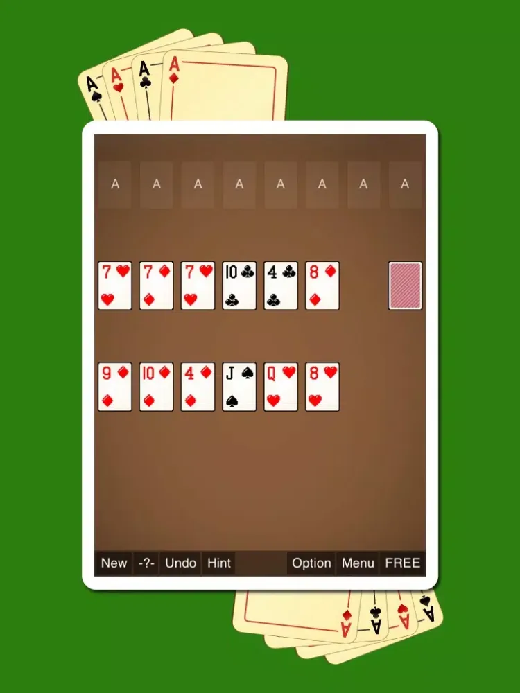 Busy Aces Solitaire Free Card Game Classic Solitare Solo iPad  Ekran Görüntüleri