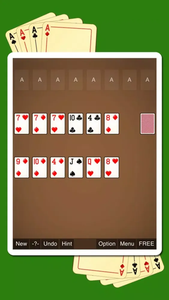 Busy Aces Solitaire Free Card Game Classic Solitare Solo Ekran Görüntüleri