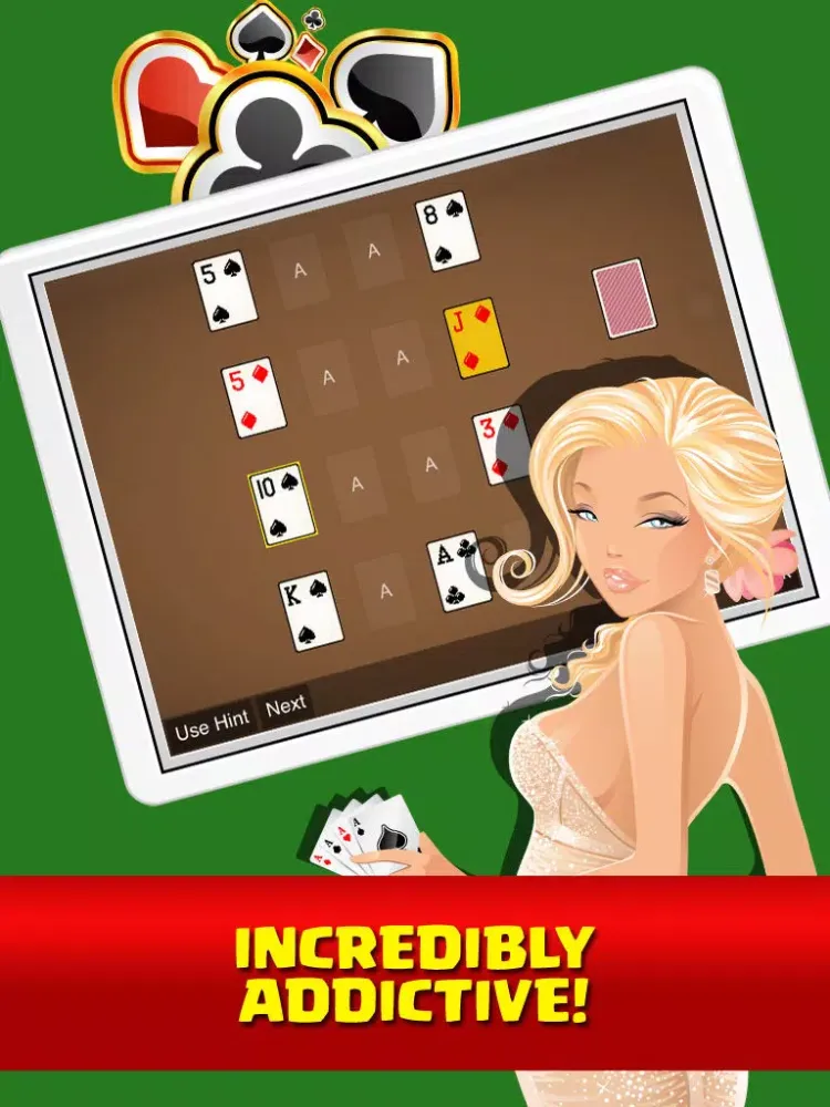Capturas de pantalla de Congress Solitaire Free Card Game Classic Solitare Solo iPad 