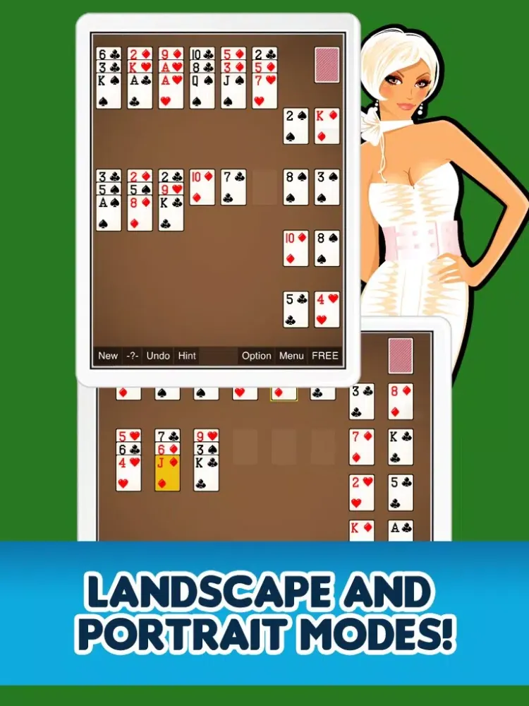Ảnh chụp màn hình của Courtyard Solitaire Free Card Game Classic Solitare Solo iPad 