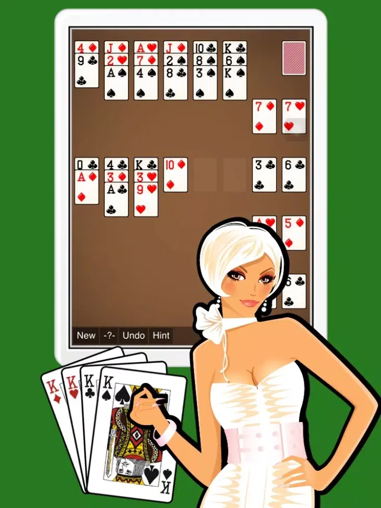 Ảnh chụp màn hình của Courtyard Solitaire Free Card Game Classic Solitare Solo iPad 
