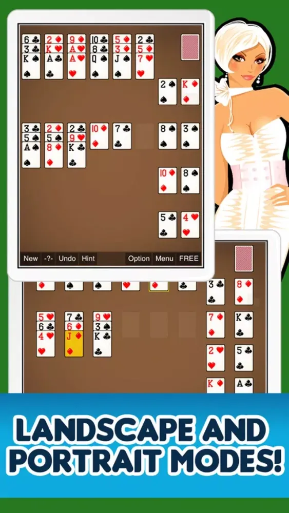 Ảnh chụp màn hình của Courtyard Solitaire Free Card Game Classic Solitare Solo