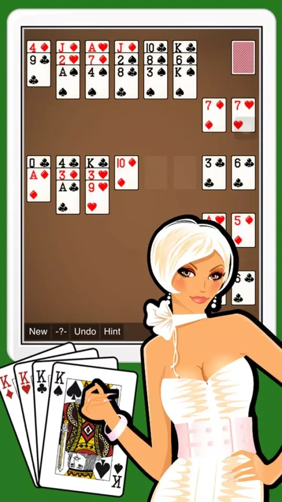 Ảnh chụp màn hình của Courtyard Solitaire Free Card Game Classic Solitare Solo