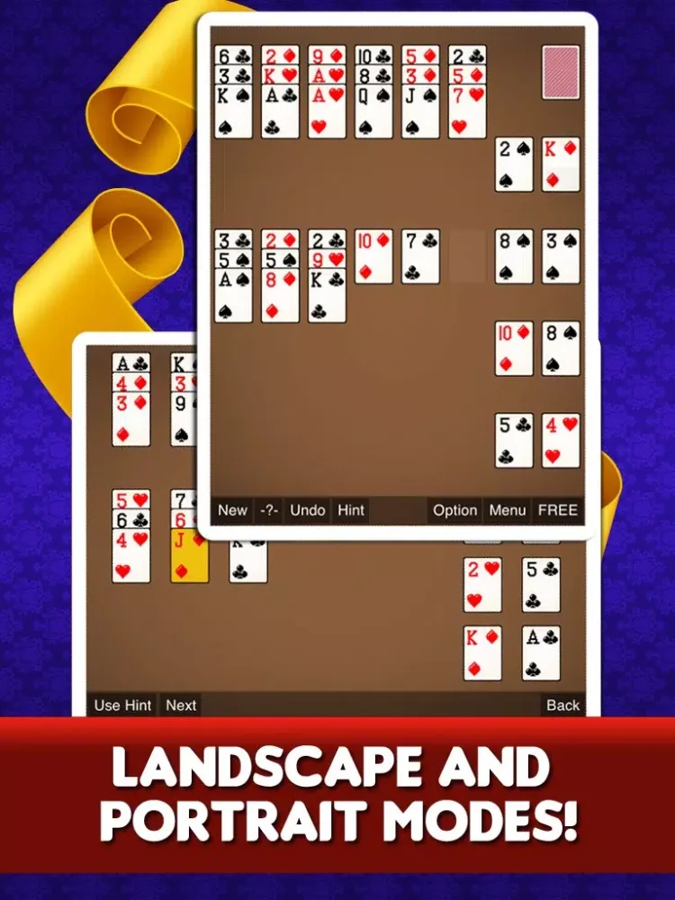 Zrzuty ekranu East Haven Solitaire Free Card Game Classic Solitare Solo iPad 