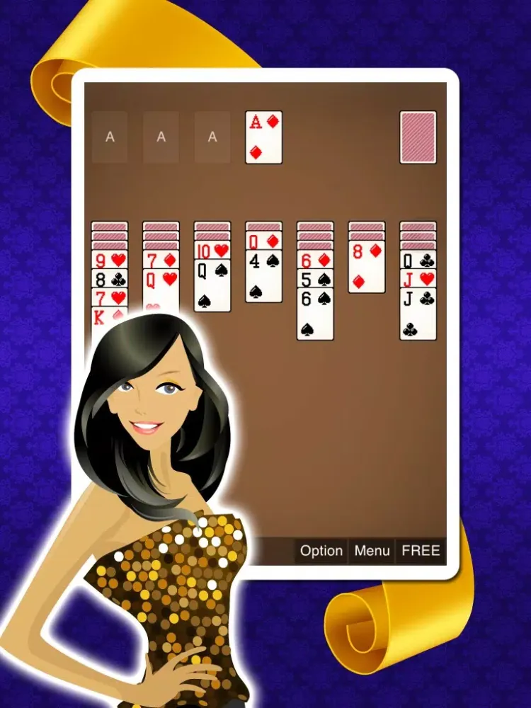 Zrzuty ekranu East Haven Solitaire Free Card Game Classic Solitare Solo iPad 