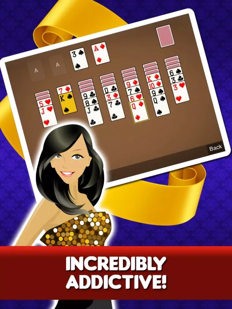 Zrzuty ekranu East Haven Solitaire Free Card Game Classic Solitare Solo iPad 