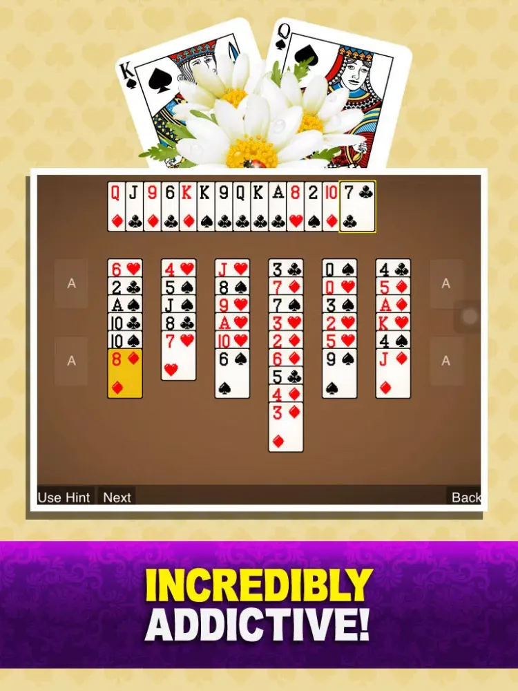 Capturas de pantalla de Flower Garden Solitaire Free Card Game iPad 