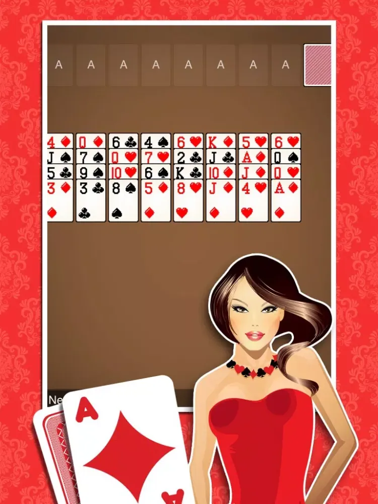 Скриншоты Lady Palk Solitaire Free Card Game Classic Solitare Solo iPad 