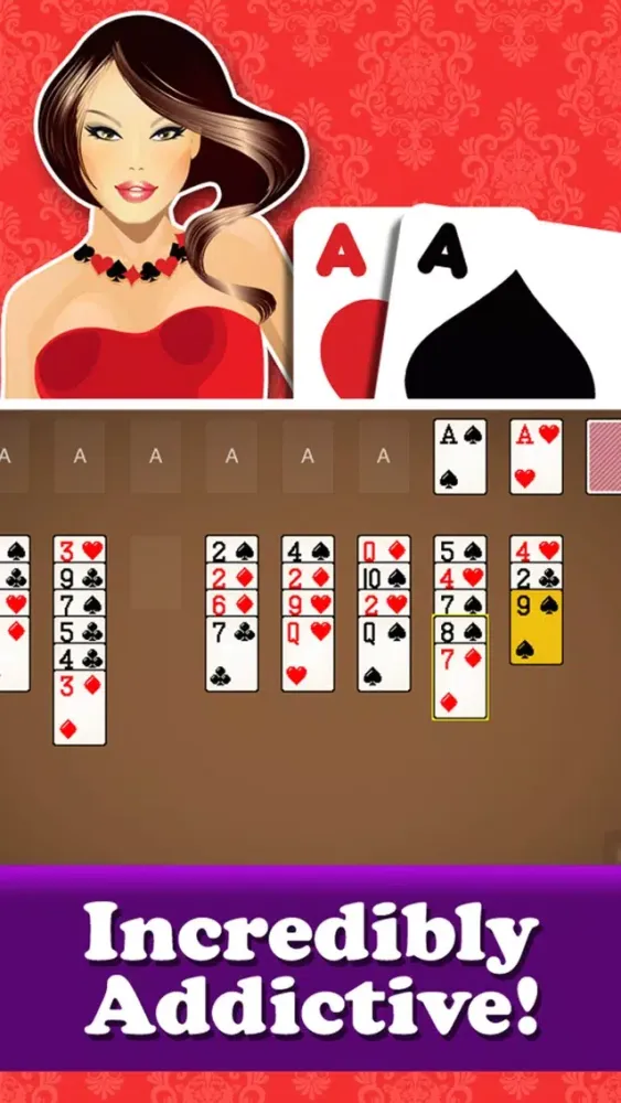 Скриншоты Lady Palk Solitaire Free Card Game Classic Solitare Solo